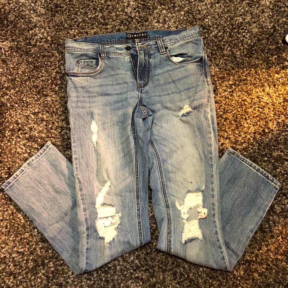 Empyre | Ripped Flexible Skate Jeans